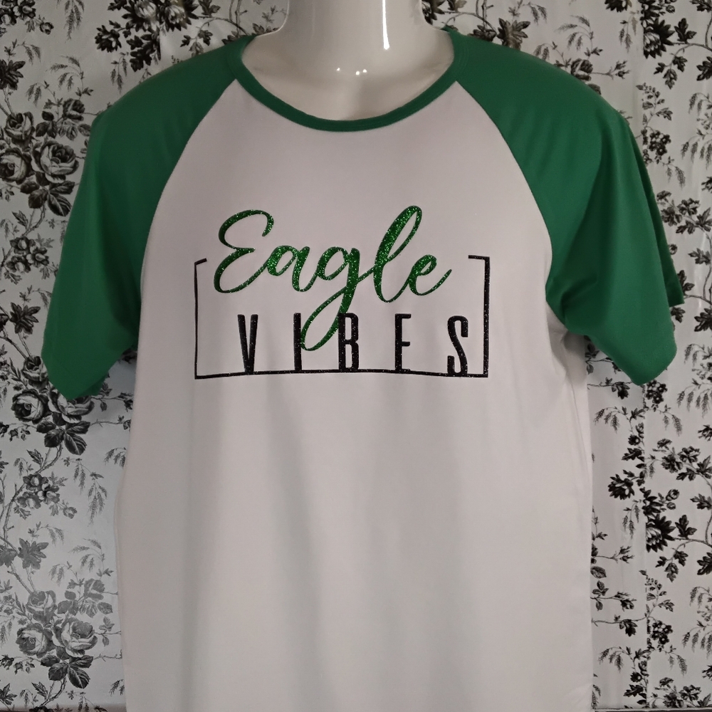 GLITTERED OUT Eagles Vibes Shirt